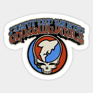 GRAYLING DANCE Sticker